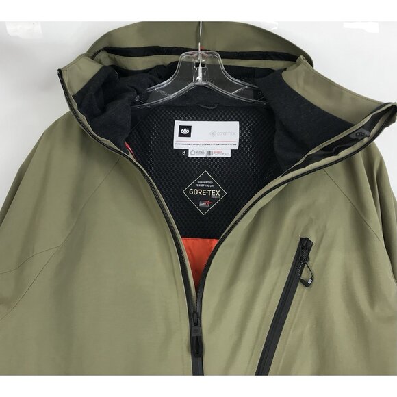 686 Jacket Men's Size Medium Goretex Gore-Tex Hydra Down Thermagraph Sage - Picture 6 of 16